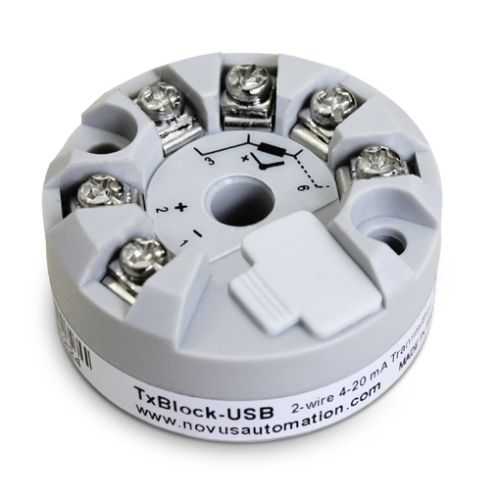 TXBLOCK-USB 4-20MA Transmissor temperatura ; analógico – NOVUS
