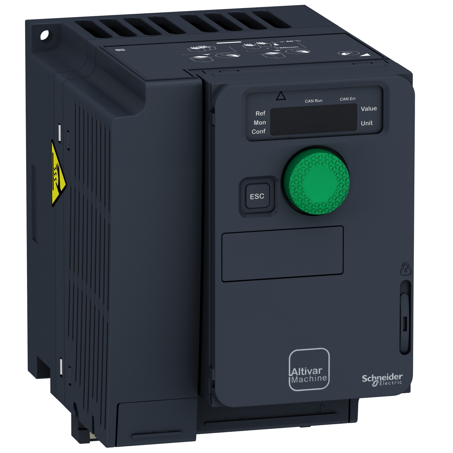 ATV320U15M3C – Inversor de frequência ATV320 – 1,5kW – 200-240 VAC trifásico – compacto – Schneider