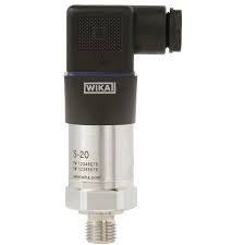 Transmissor de pressão WIKA, 4 A 20MA, modelo S-20, 0,6 BAR