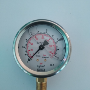 MANÔMETRO 10 KGF x 150 PSI DN63 INFERIOR