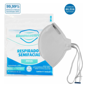 10 Máscara Ekomascaras Ek-mh Pff2 S N95 Ca44516 Bfe 99%