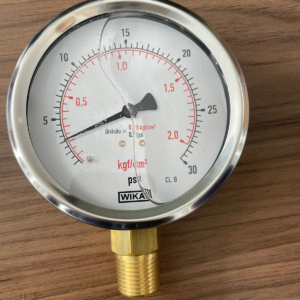 Manômetro 113.53.100L 30PSi x KGF