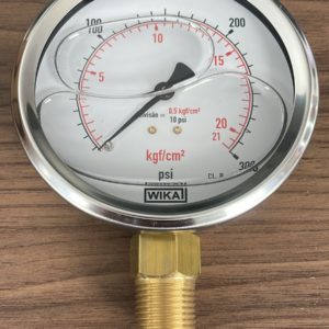 Manômetro 113.53.100L 300PSi x KGF