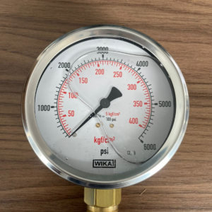 Manômetro 113.53.100L 6000PSi x KGF